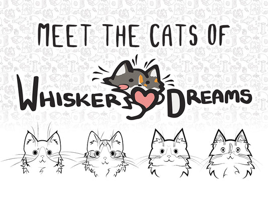 Meet the Cats of Whisker Dreams Blog Post