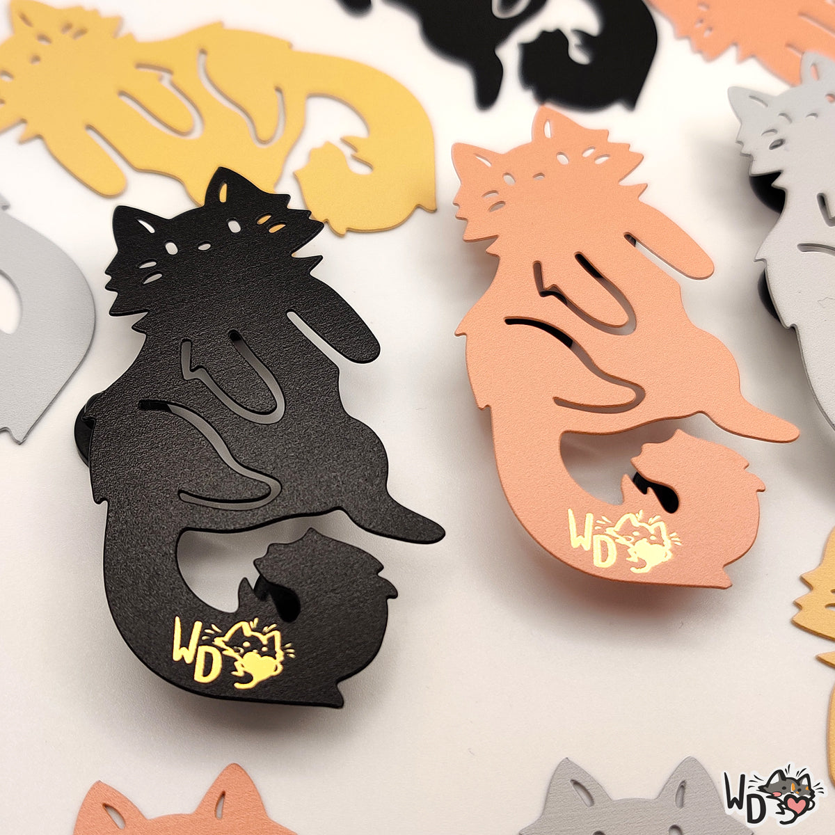 "A Paws in the Story" Cat Bookmark
