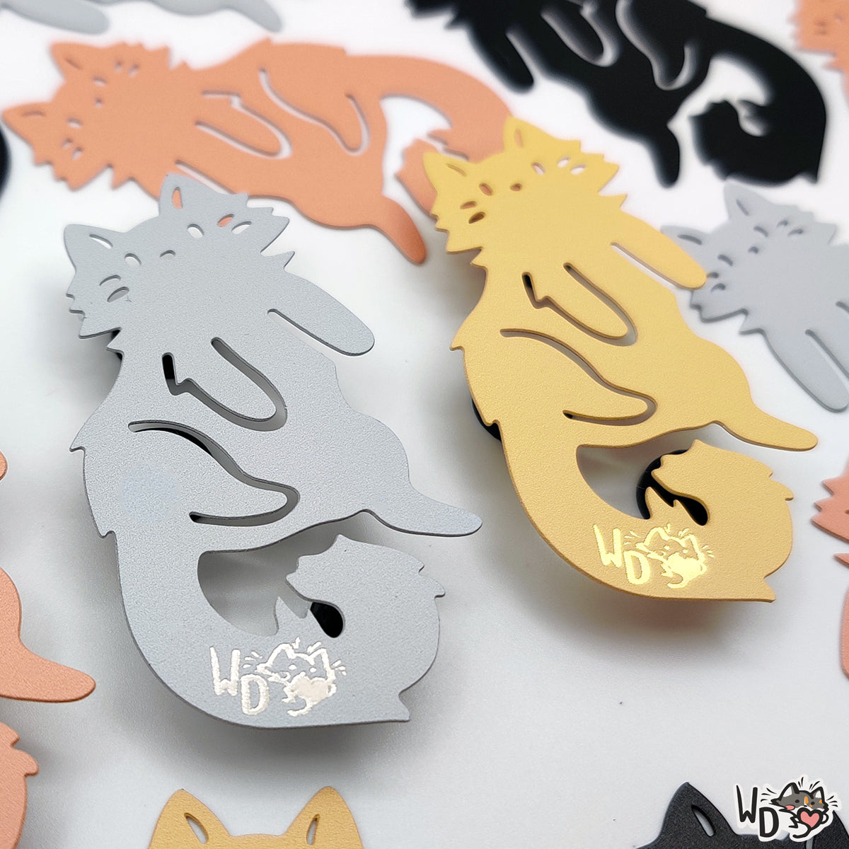 "A Paws in the Story" Cat Bookmark