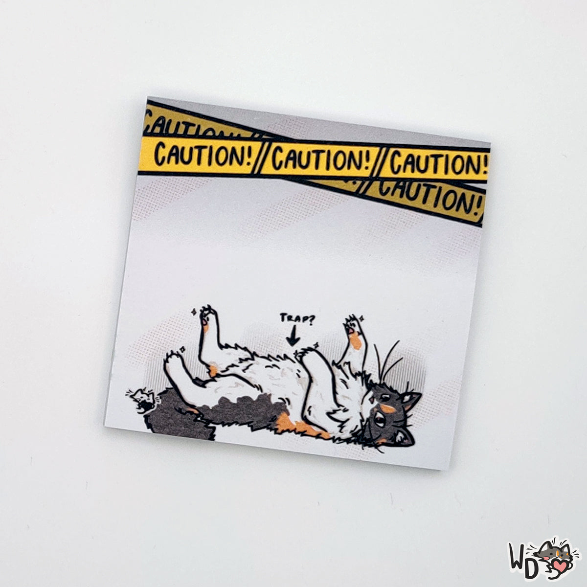 "Caution! Trap?" Post-it Notes