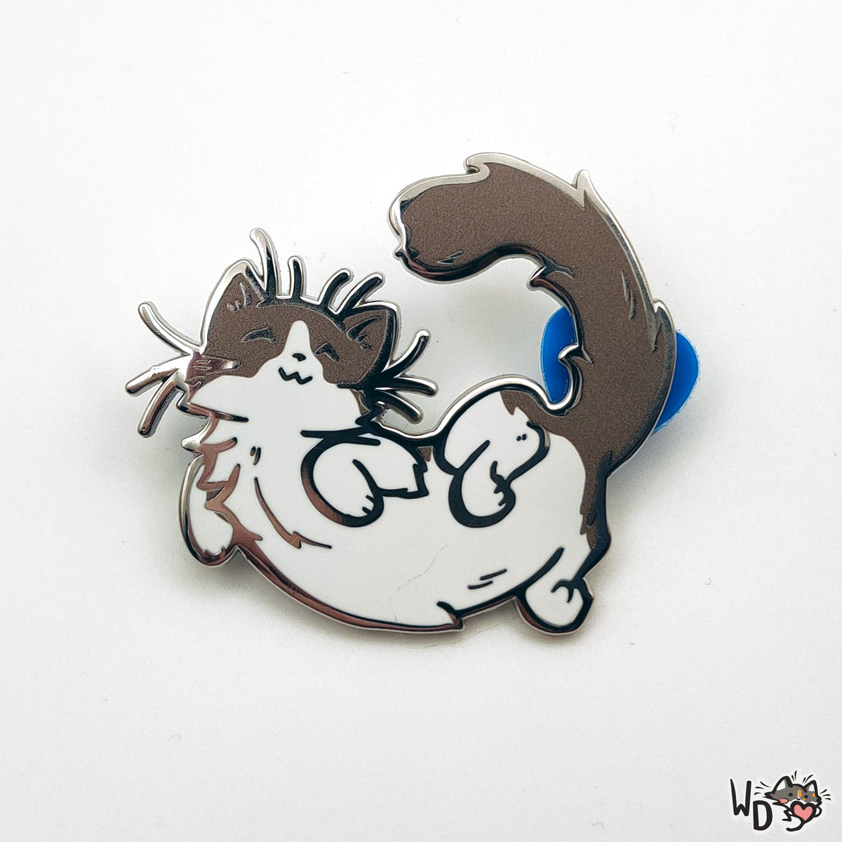 Curly Toes Lapel Pin