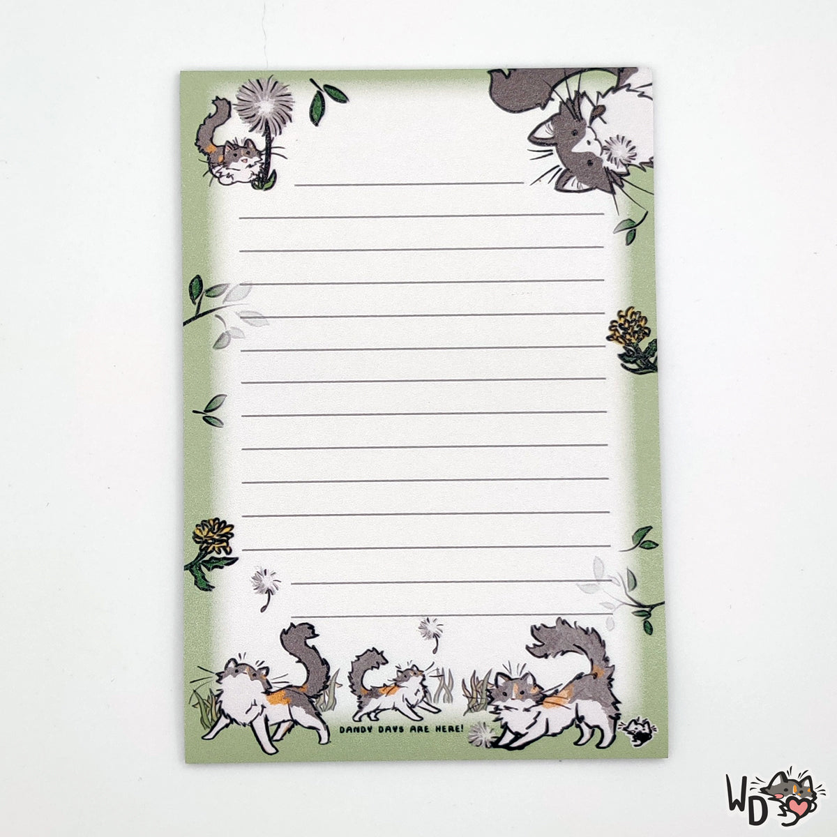 "Dandy Days" Post-it 6" x 4" Notepad (25 Sheets)