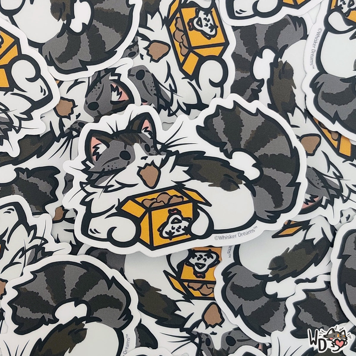 Sticker - Snackies : Ghost & Karage