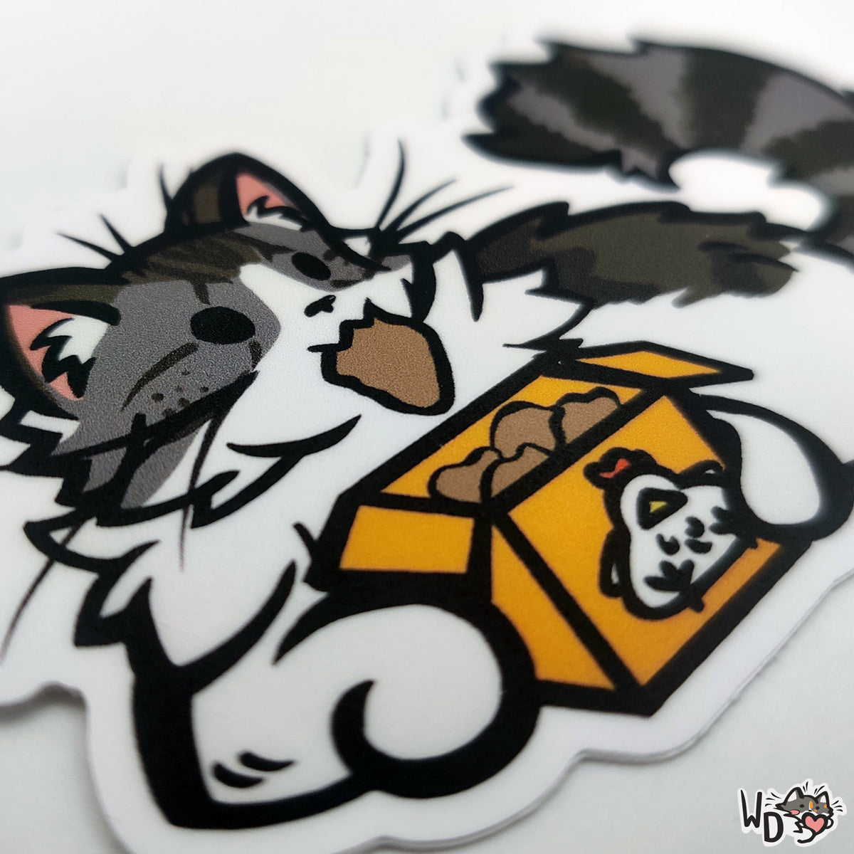 Sticker - Snackies : Ghost & Karage