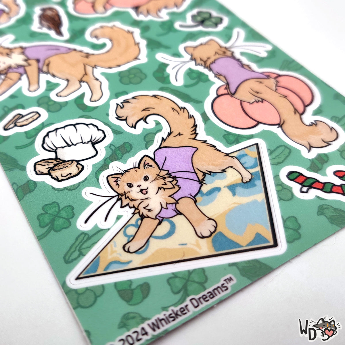 Collaboration Sticker Sheet - Luckie.thee.catt