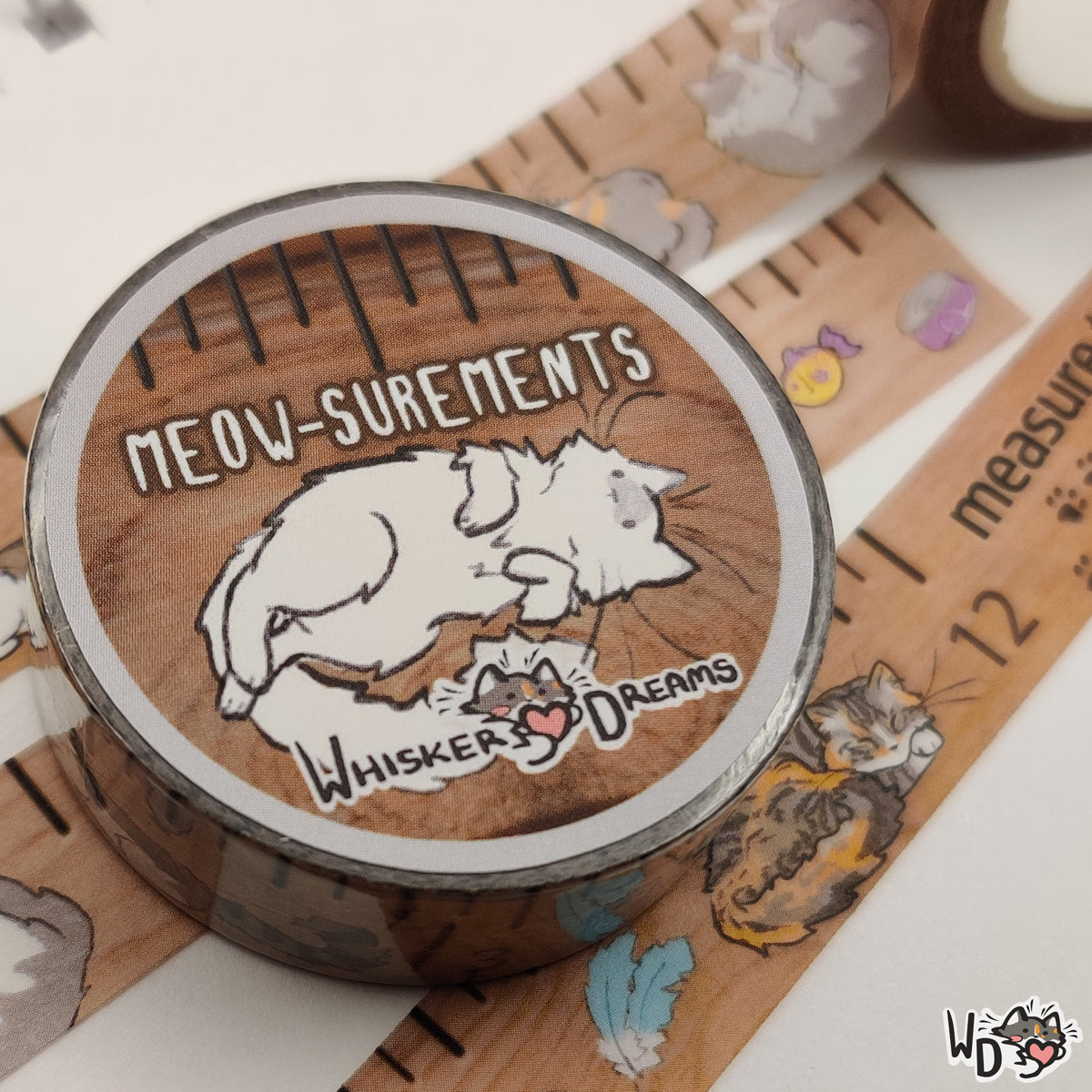 Washi Tape - Meow-surements