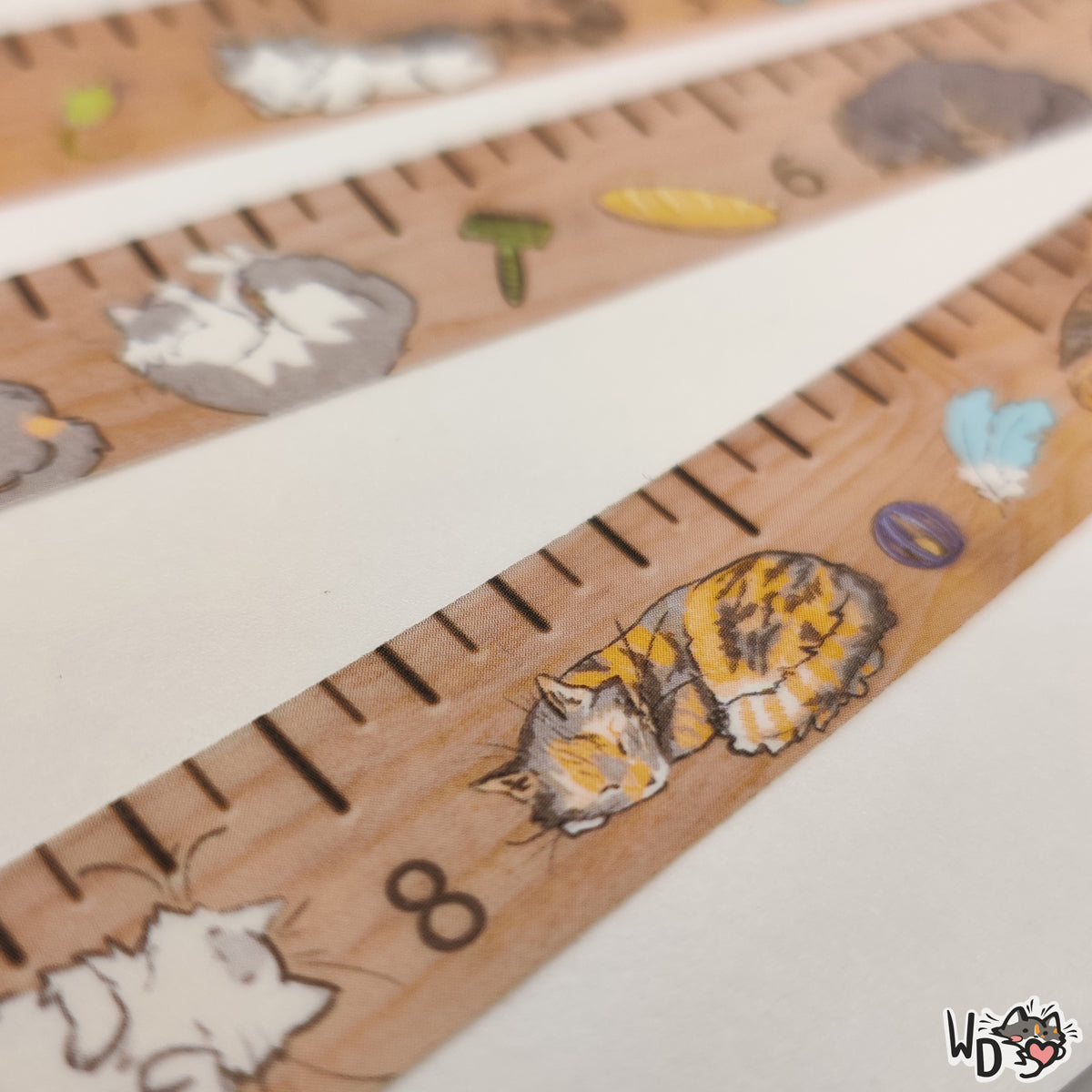 Washi Tape - Meow-surements