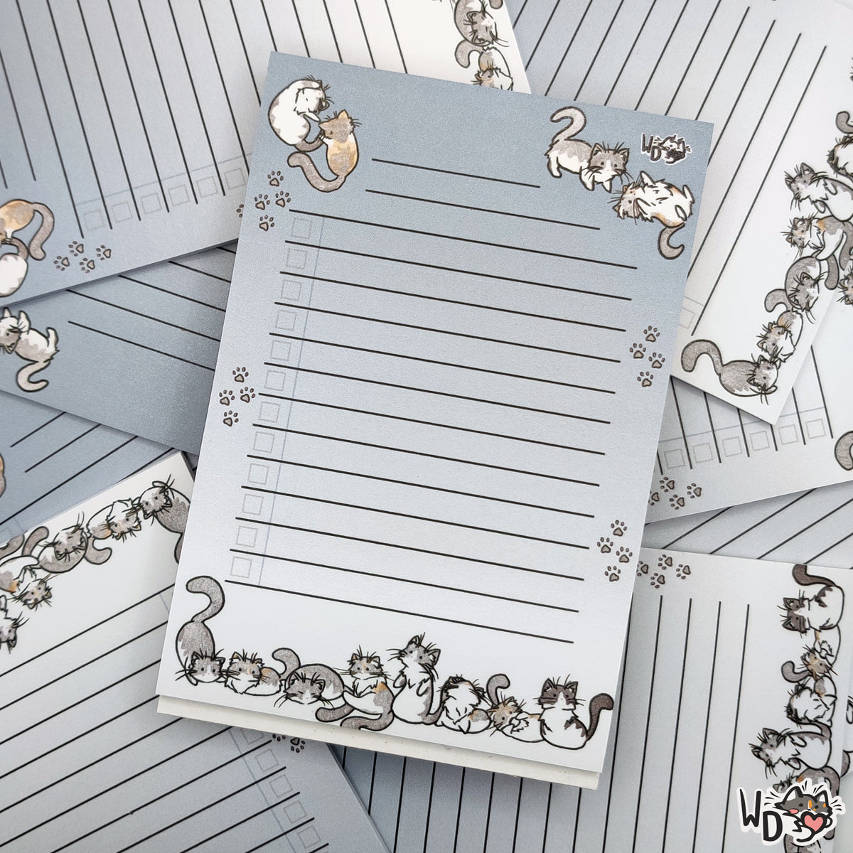 "Play Hard" Post-it 6" x 4" Notepad (25 Sheets)