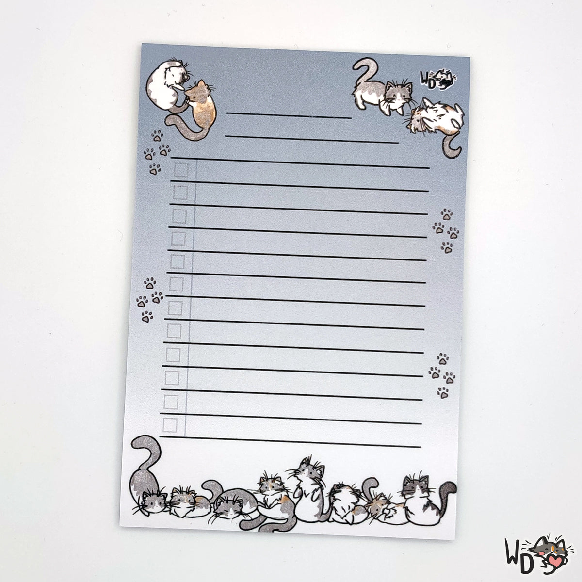 "Play Hard" Post-it 6" x 4" Notepad (25 Sheets)