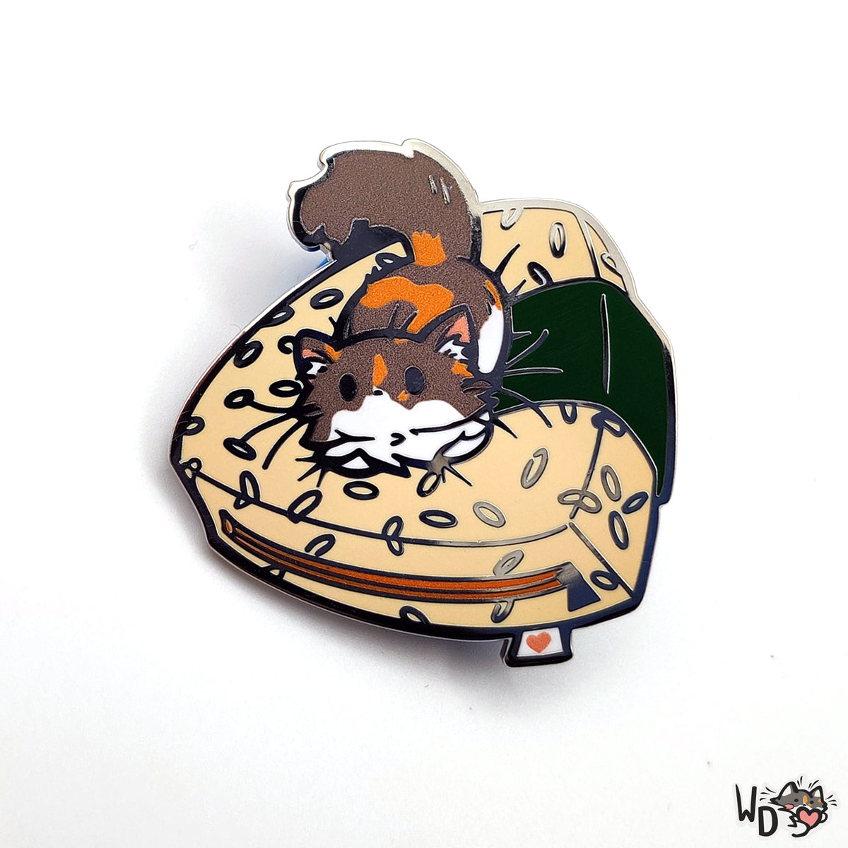 Rice Ball Roll Lapel Pin