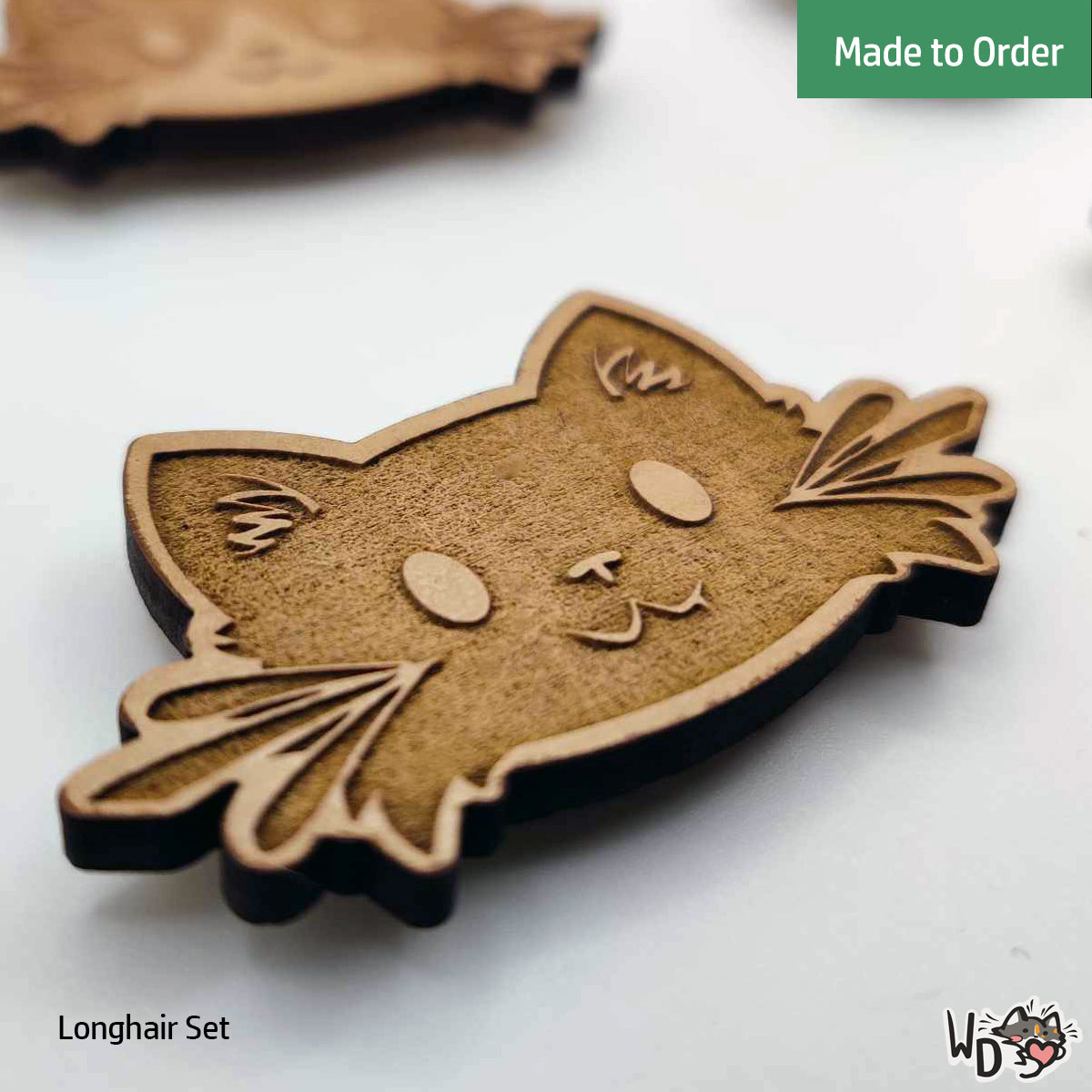 Magnet Set - Cat Clutter (Set of 4)