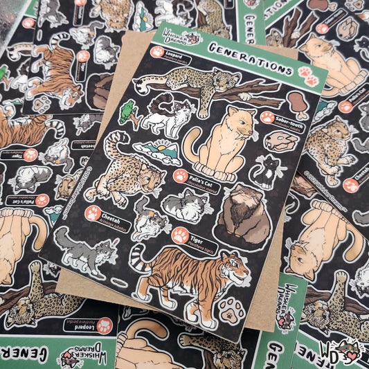 Sticker Sheet - Generations