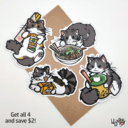 Snackie Sticker Bundle (Set of 4)