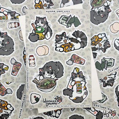 Sticker Sheet - Human Snackies