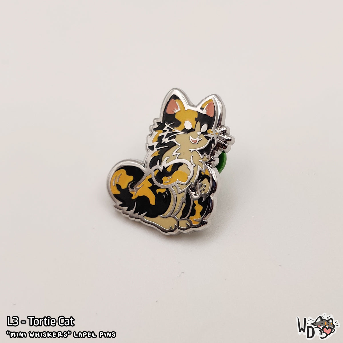 "Mini Whiskers" Lapel Pins