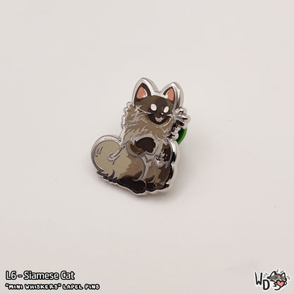 "Mini Whiskers" Lapel Pins