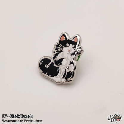 "Mini Whiskers" Lapel Pins