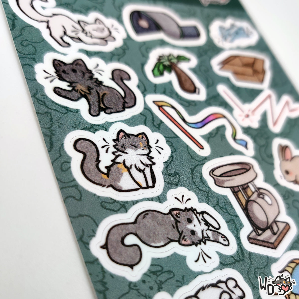 Sticker Sheet - Paw-lay Time