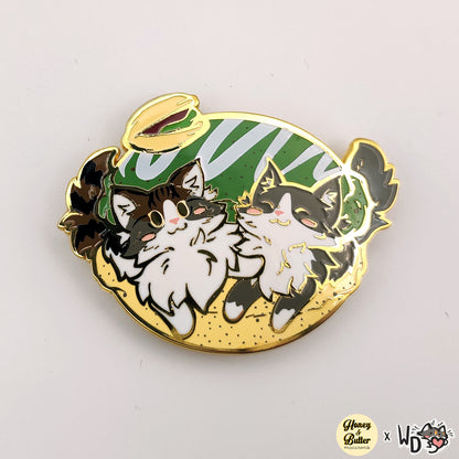 Purrstachio Pin - H&B Collab