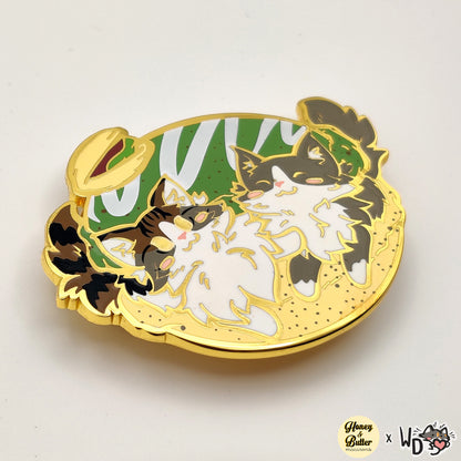 Purrstachio Pin - H&B Collab