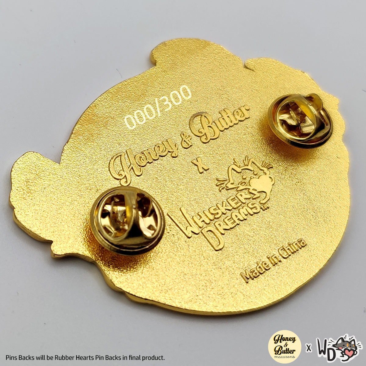 Purrstachio Pin - H&B Collab