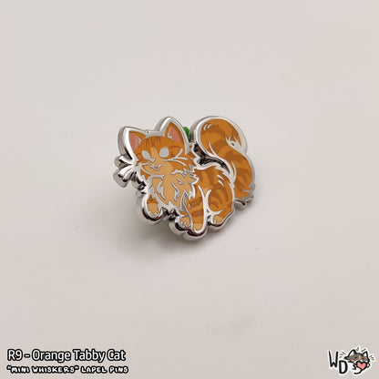 "Mini Whiskers" Lapel Pins