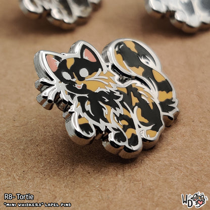 "Mini Whiskers" Lapel Pins