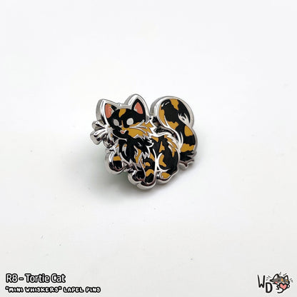 "Mini Whiskers" Lapel Pins