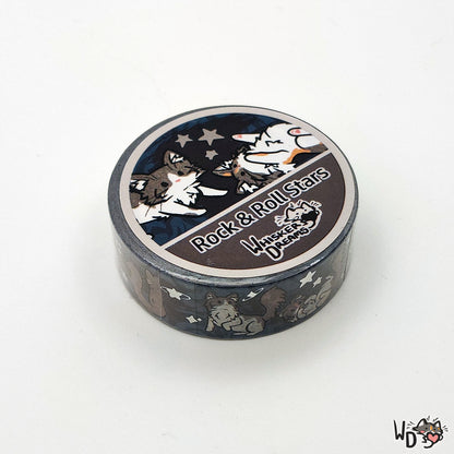 Washi Tape - Rock & Roll Stars Washi Tape