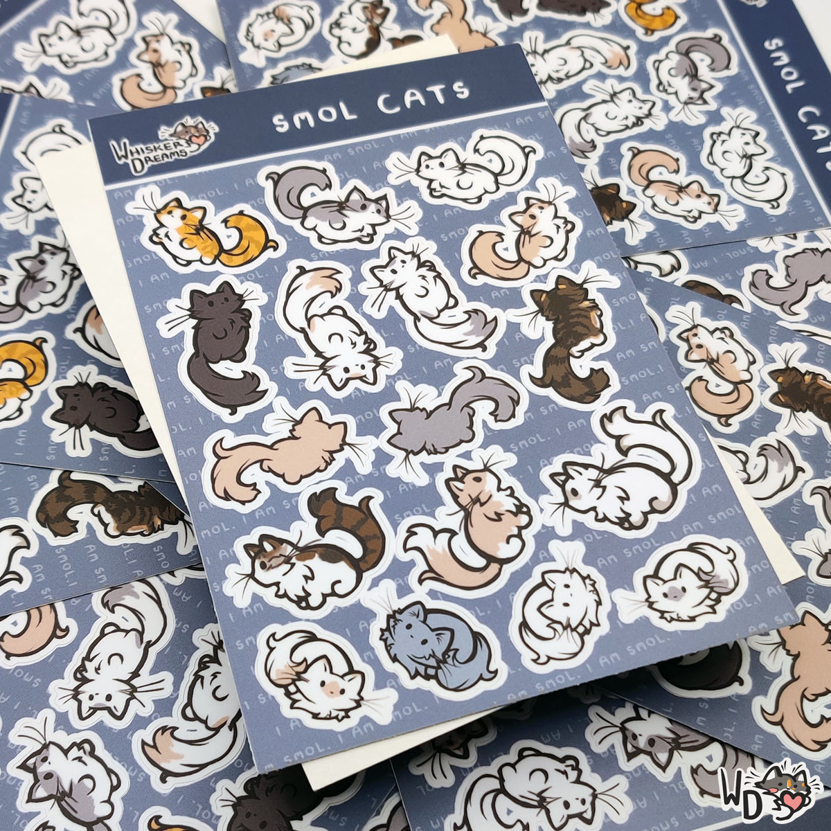 Sticker Sheet - Smol Cats