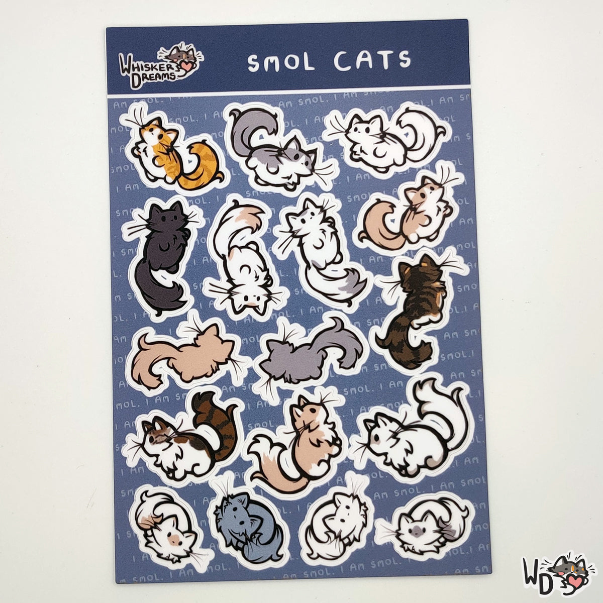 Sticker Sheet - Smol Cats