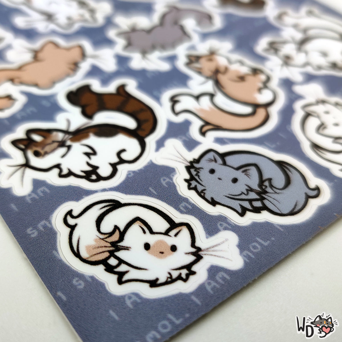 Sticker Sheet - Smol Cats