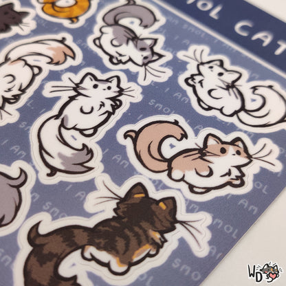 Sticker Sheet - Smol Cats