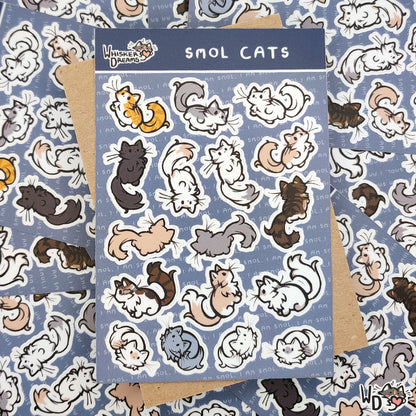 Sticker Sheet - Smol Cats