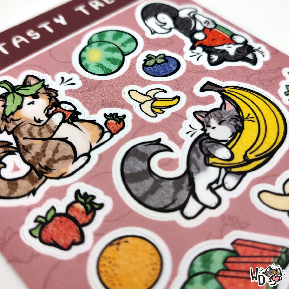 Sticker Sheet - Tasty Treats